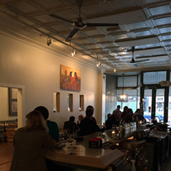 exhibiting local artists