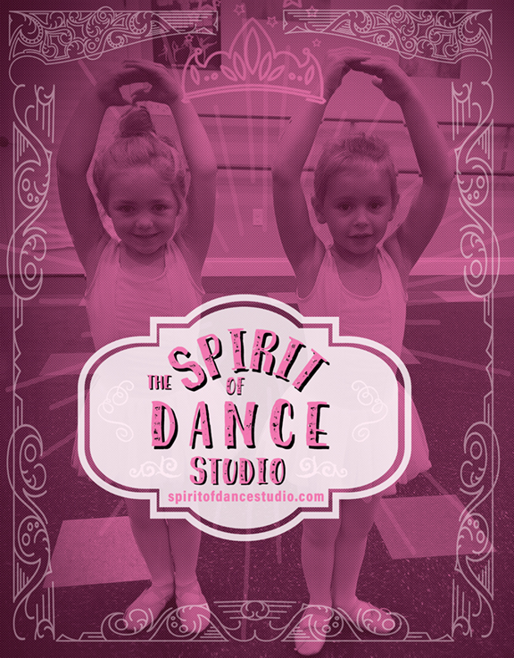 poster for local dance studio