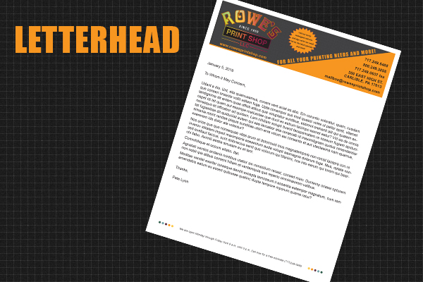 new letterhead